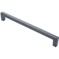 Möbelgriff ba 192mm, Küchengriff Grau matt, Schrankgriff eckig Möbelgriff ba 192mm, Küchengriff Grau matt, Schrankgriff eckig von LIVINGPOINT24