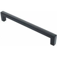 Möbelgriff ba 160mm, Küchengriff Schwarz matt, Schrankgriff modern von LIVINGPOINT24