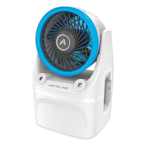 Livington IceJet - Luftkühler mit Jet-Boost - Verdunstungskühler & Ventilator - 3 Stufen - LED - USB/Netz - tragbar - leise - ohne Filter - bis 8h Kühlung Livington IceJet - Luftkühler mit Jet-Boost - Verdunstungskühler & Ventilator - 3 Stufen - LED - USB/Netz - tragbar - leise - ohne Filter - bis 8h Kühlung von LIVINGTON