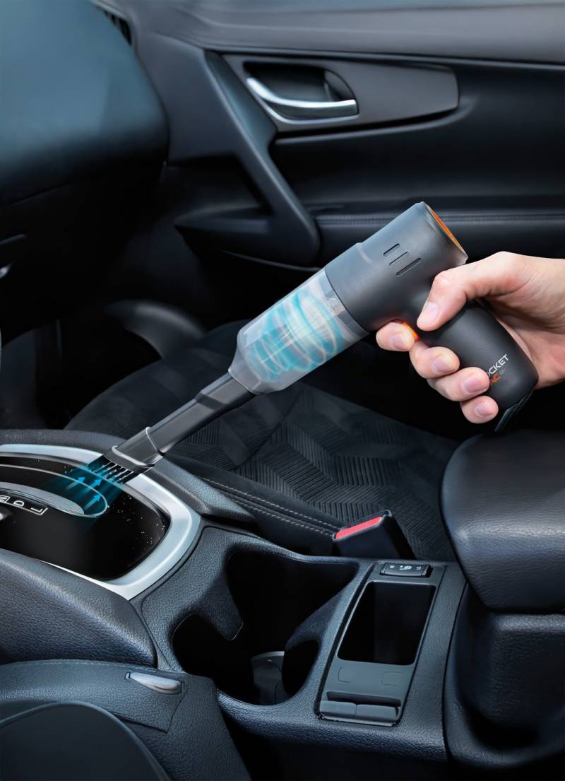 Livington Pocket Vac 2-in1 Mini-Akku-Handstaubsauger, Schwarz Livington Pocket Vac 2-in1 Mini-Akku-Handstaubsauger, Schwarz von LIVINGTON