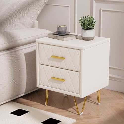 LIVLUX Nachttisch 2er Set (Beige, 41x35.5x51 cm) von LIVLUX