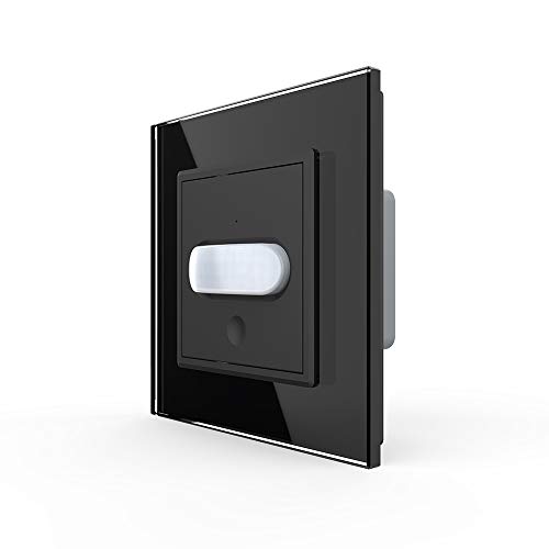 LIVOLO Bewegungsmelder Sensorschalter Touch Glasrahmen VL-C7-01RG-12-A Schwarz Automatisch Sensor Timer LIVOLO Bewegungsmelder Sensorschalter Touch Glasrahmen VL-C7-01RG-12-A Schwarz Automatisch Sensor Timer von LIVOLO