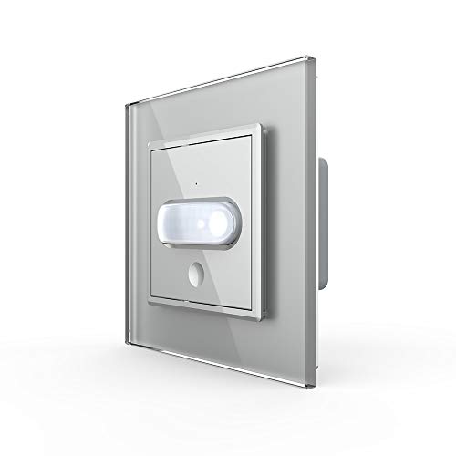 LIVOLO Bewegungsmelder Sensorschalter Touch Glasrahmen VL-C7-01RG-15 Grau Automatisch Sensor Timer LIVOLO Bewegungsmelder Sensorschalter Touch Glasrahmen VL-C7-01RG-15 Grau Automatisch Sensor Timer von LIVOLO
