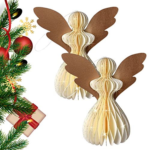 weihnachtliche Schmuck Dekoration (Engel, Weiß) von LIVONDO