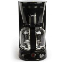 15 Tasse 950w Schwarzfilter Kaffeemaschine - dod166n Livoo von LIVOO