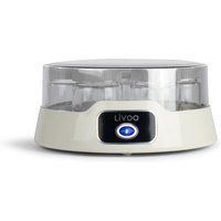 Livoo - Joghurtbereiter 7 Becher 20W + 7 Becher 170ml - dop180g von LIVOO