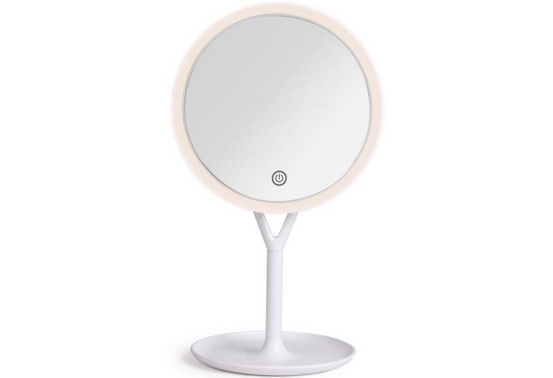 LIVOO Schminkspiegel LIVOO Schminkspiegel beleuchteter Spiegel LED USB-Ladefunktion DOS183 von LIVOO