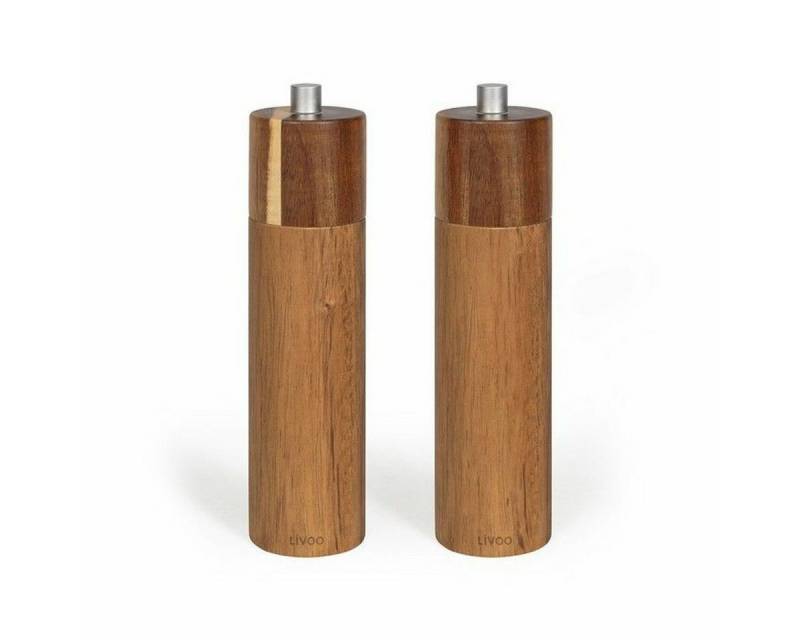 LIVOO Gewürzstreuer Pfeffermühle Livoo MEN425 40 ml 2 Stück LIVOO Gewürzstreuer Pfeffermühle Livoo MEN425 40 ml 2 Stück von LIVOO