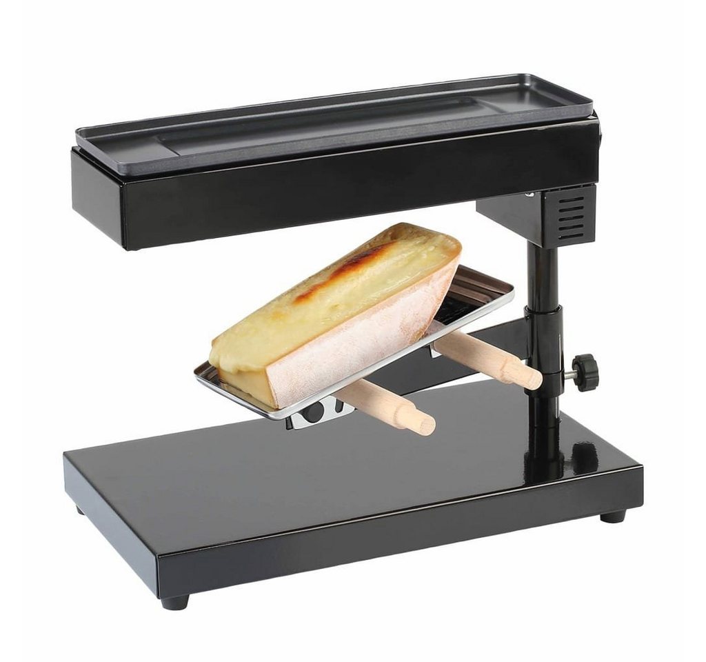 LIVOO Kontaktgrill Traditionelles Raclette-Gerät 600 W Schwarz von LIVOO