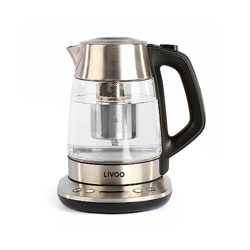 2in1 1.7l 2200w Wasserkocher und Teekanne - dod165 von Livoo feel good moments