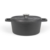 Livoo - Runde auflaufform 24cm 4l schwarz mep139 von LIVOO
