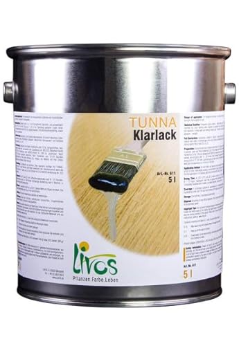 LIVOS TUNNA Klarlack Nr. 611 glänzend (0,05L) von LIVOS