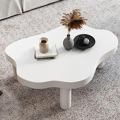 LIVQZXFW Cloud Couchtisch, unregelmäßiges Massivholz-Design mit 3 Beinen, moderner runder Eck-Beistelltisch für Wohn- oder Schlafzimmermöbel, niedlicher verdickter dekorativer Akzent LIVQZXFW Cloud Couchtisch, unregelmäßiges Massivholz-Design mit 3 Beinen, moderner runder Eck-Beistelltisch für Wohn- oder Schlafzimmermöbel, niedlicher verdickter dekorativer Akzent von LIVQZXFW