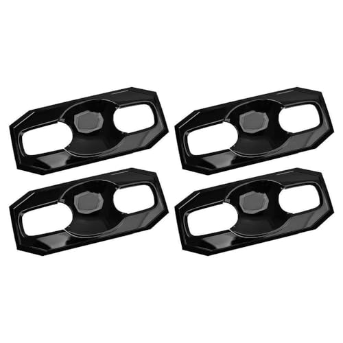 LIVZFRLZ Auto Außentür Griff Schüssel Abdeckung Trim Für Tundra 2022-2023 Schwarz Carbon Faser Stil(Glossy Black) von LIVZFRLZ