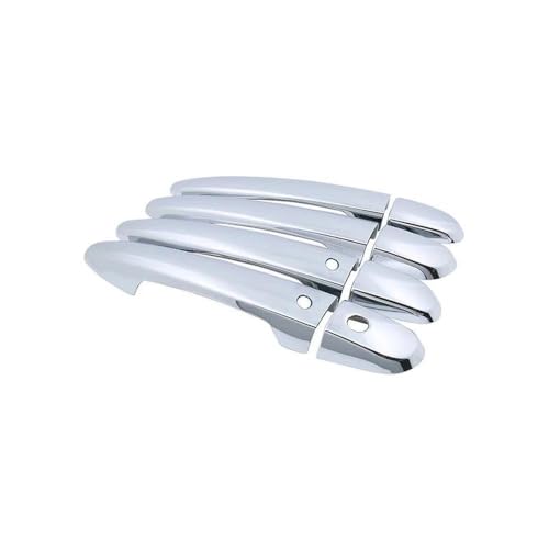 LIVZFRLZ Griffabdeckung Für Mazda 3 2. Generation BL MK3 Axela 2010 2011 2013 Autoverkleidung Griffe Zubehör Aufkleber Silberglanz(Handle 2 Button) von LIVZFRLZ