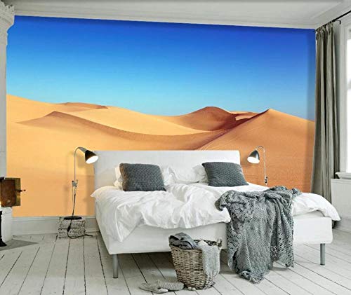 Fototapete 3D Tapete Kinderzimmer Deko Wüste Blauen Himmel Landschaft Tapeten Vliestapete Wandbilder Wohnzimmer Schlafzimmer Wanddeko von LIWALLPAPER