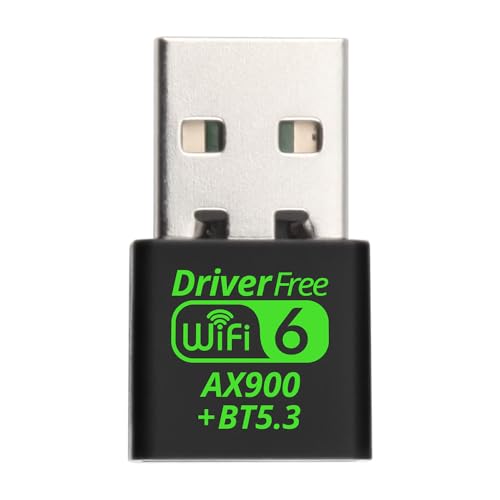 AX900 USB WiFi 6 Bluetooth 5.3 Adapter 2in1 Dongle Dual Band 2.4G&5GHz USB WiFi Netzwerk Wireless WLAN Empfänger von LIWEARE