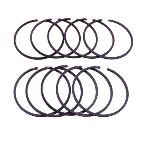 10 stück Kompatibel Mit 028 029 034 MS191 MS290 BR400 SR400 Kettensäge Gebläse Kolben Ringe 46mm X 1,5mm von LIWaaGe