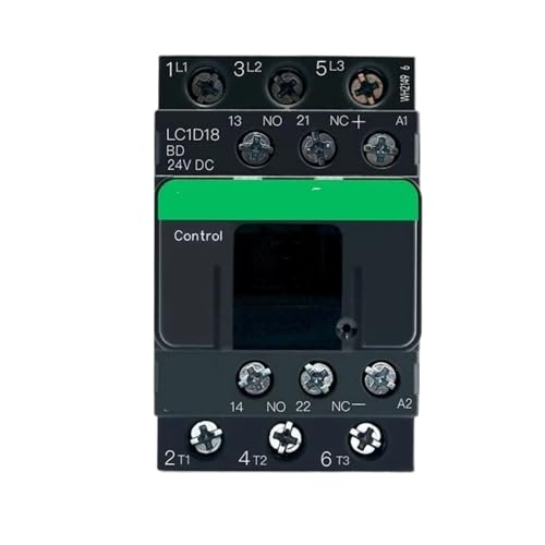 DC Schütz LC1D18BDC LC1D38MDC LC1D09A-38A DC24V 48V 110V 220V Drei-Phase Schließer DC Spule Betrieben(DC LC1D12A,24V) von LIWaaGe