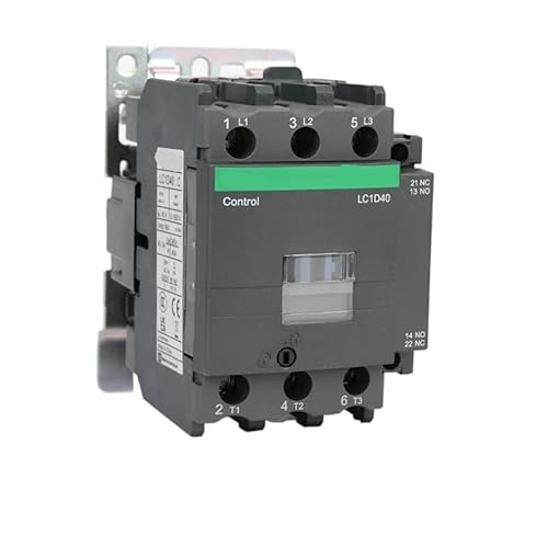 Dreipoliger AC-Schütz 24 V 48 V 110 V 220 V 380 V LC1D40 LC1D50 LC1D65 LC1D32 LC1D38 B7C F7C Q7C M7C Schwarz(LC1D40,48V) von LIWaaGe