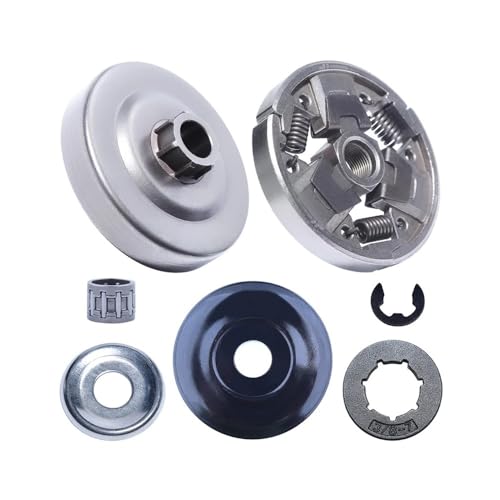 For 024 026 MS260 Pro Kettensäge 3/8 Zoll -7T Kupplungstrommel Kettenrad Felge Unterlegscheibe Klemmlagersatz 19mm 100791X Ersatzteil von LIWaaGe