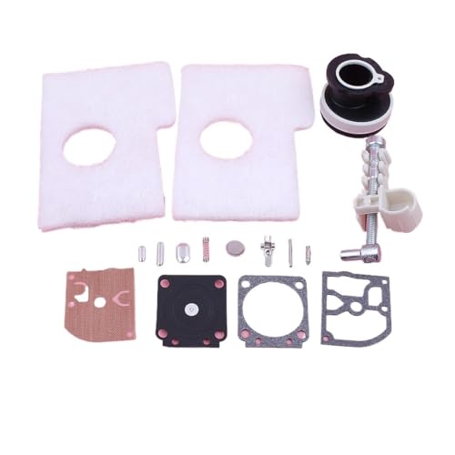 For MS180 018 MS170 017 Kettensäge Teile Vergaser Reparatur Rebuild Manifold Kit Einstellung Schraube For MS180 018 MS170 017 Kettensäge Teile Vergaser Reparatur Rebuild Manifold Kit Einstellung Schraube von LIWaaGe