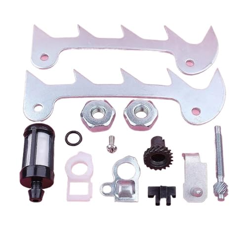 Geeignet for 024 026 036 MS240 MS260 MS360 Kettensäge Kettenspanner Spannschraube Stoßstange Nagel Stange Mutter Kit Geeignet for 024 026 036 MS240 MS260 MS360 Kettensäge Kettenspanner Spannschraube Stoßstange Nagel Stange Mutter Kit von LIWaaGe