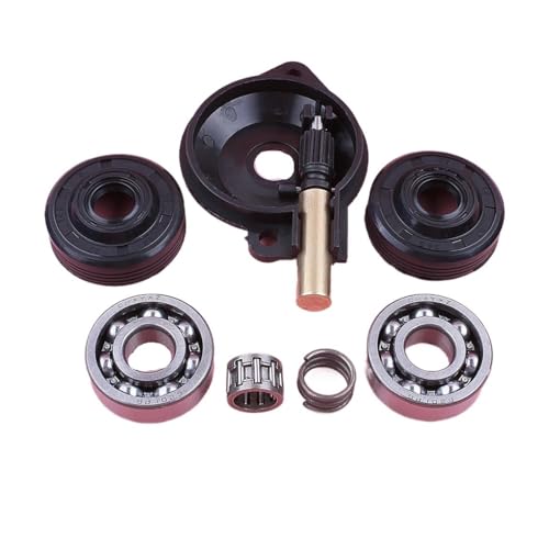Geeignet for Hus 235 236 240 236E 240E Kettensäge Kurbelwelle Lager Öl Dichtung Pumpe Schneckengetriebe Kit Teile von LIWaaGe