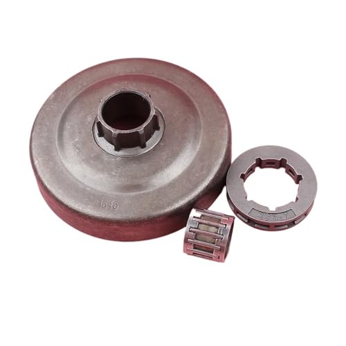 Geeignet for Hus 340 345 346XP 350 445 450 Kettensäge Kupplungstrommel 325 Zoll 7T Felgenkettenrad Nadellagersatz Geeignet for Hus 340 345 346XP 350 445 450 Kettensäge Kupplungstrommel 325 Zoll 7T Felgenkettenrad Nadellagersatz von LIWaaGe