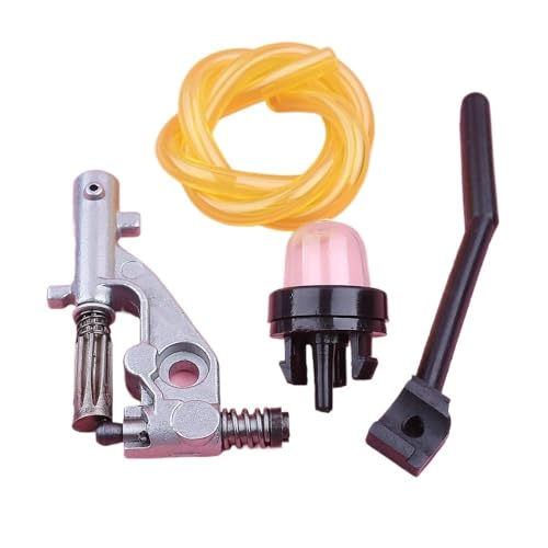 Geeignet for Hus 455 Rancher 455E 460 Kettensäge Öl Pumpe Druck Öl Linie Starter Kit Ersatzteil 544180104 537261501 188-512 von LIWaaGe