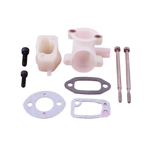 Geeignet for Hus 61 268 Kettensäge Vergaser Schalldämpfer Bolzen, Schrauben, Dichtungen, Ellenbogen Rohr Kit 503496901 501806602 503446501 Geeignet for Hus 61 268 Kettensäge Vergaser Schalldämpfer Bolzen, Schrauben, Dichtungen, Ellenbogen Rohr Kit 503496901 501806602 503446501 von LIWaaGe