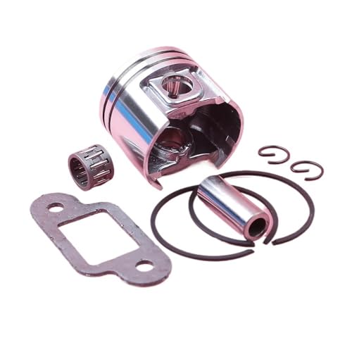 Geeignet for MS180 018 MS 180 Kettensäge Ersatzteile 38mm Kolbenbolzen Ring Sicherungsring Schalldämpfer Dichtung Nadellager Kit von LIWaaGe