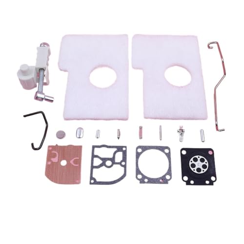 Geeignet for MS180 018 MS170 017 Kettensäge Vergaser Reparatur und Wiederaufbau Einstellung Schraube Kit Gashebel Geeignet for MS180 018 MS170 017 Kettensäge Vergaser Reparatur und Wiederaufbau Einstellung Schraube Kit Gashebel von LIWaaGe