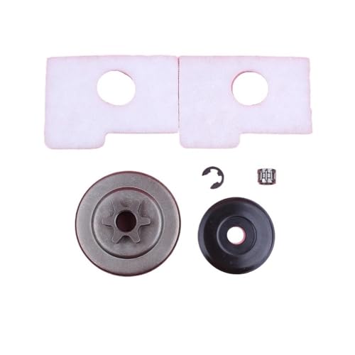 Geeignet for MS180 MS170 018 017 Kettensägen 3/8 6-Zahn-Kupplung Kettenrad Trommelscheibe E-förmiger Clip Nadellagerfilter Geeignet for MS180 MS170 018 017 Kettensägen 3/8 6-Zahn-Kupplung Kettenrad Trommelscheibe E-förmiger Clip Nadellagerfilter von LIWaaGe