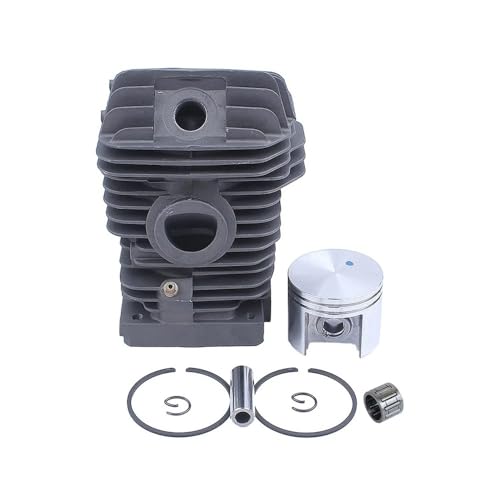 Geeignet for MS250 MS230 025 023 Kettensäge 42,5 mm Zylinderkolben Kurbelwelle Auspuffschalldämpfer-Kit 11230201209 11230300408(6) von LIWaaGe