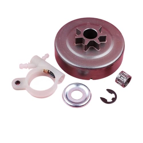 Geeignet for MS251 Kettensäge Ersatzteile 325 7-Zahn Kupplung Trommel Scheibe E-Typ Klemme Ölpumpe Geeignet for MS251 Kettensäge Ersatzteile 325 7-Zahn Kupplung Trommel Scheibe E-Typ Klemme Ölpumpe von LIWaaGe