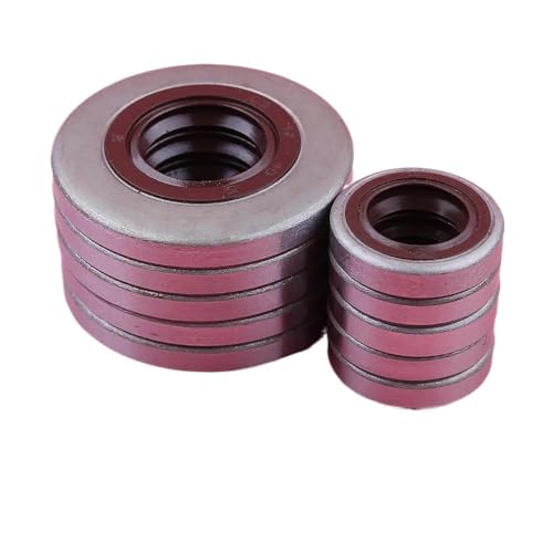 Geeignet for MS380 038 MS381 Kettensäge Ersatzteile Kurbelwellendichtring 5 Stück 96400031880 von LIWaaGe
