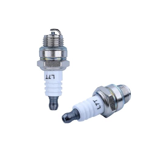 Passend for Öl Kettensäge Rasenmäher Mäher Zubehör Werkzeug L7T Zündkerze 2/3 Stück(2pcs) von LIWaaGe