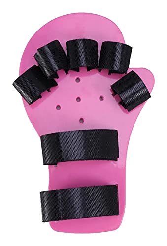 LIXBD Finger Orthopädische Griffbrett-Handschiene, Trainingsunterstützung, Handgelenk-Trainingsothese für Kinder 1-5 Jahre alt (langer Stil, rosa) (Farbe: Rosa) von LIXBD