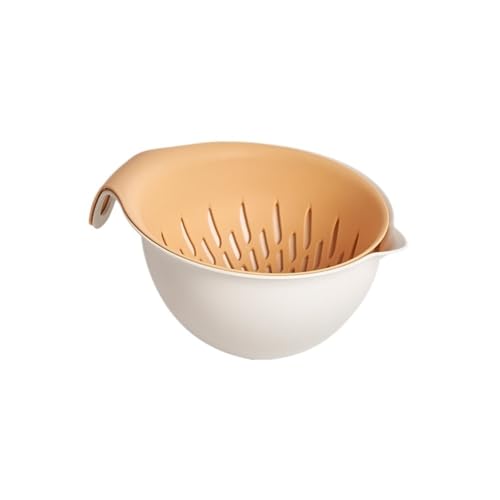 LIXIONGQUANLAL Luxusfrucht Obst Tablett Abtropfkorb Hause Wohnzimmer Couchtisch Verdickte Doppel Hohl Waschen Obst Becken Obst Korb Erlesene Frucht von LIXIONGQUANLAL
