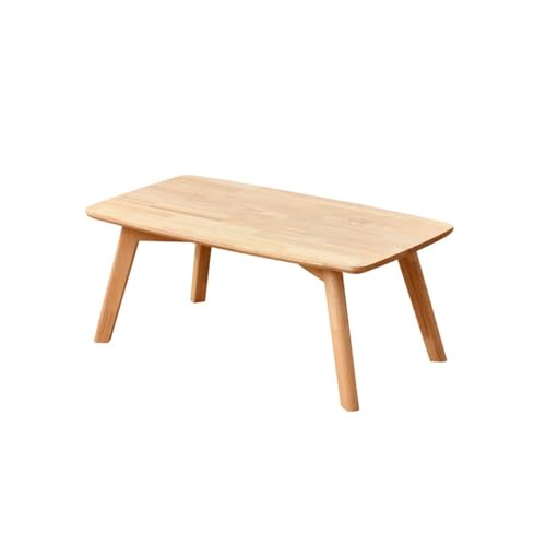 LIXIONGQUANLAL Side Table, Erkertisch aus Massivholz – Moderner Teetisch for Schlafzimmer, Balkon und Arbeitsbereich,Nightstand(M) von LIXIONGQUANLAL