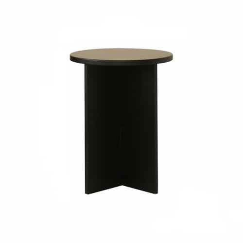 LIXIONGQUANLAL Side Table, Runder Vintage-Beistelltisch for Sofa, Schlafzimmer und kleines Wohnzimmer,Nightstand(S) von LIXIONGQUANLAL