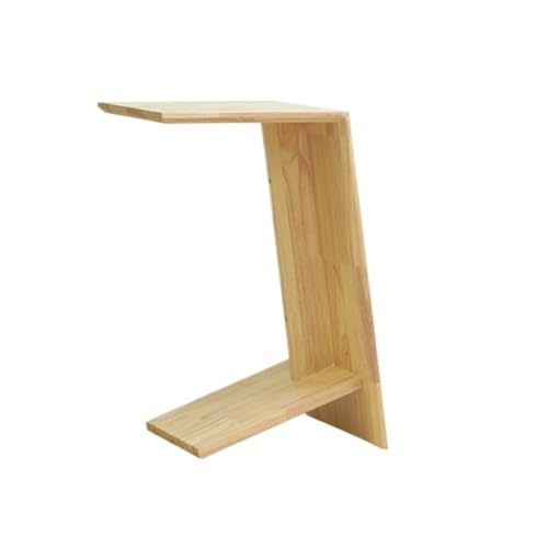 LIXIONGQUANLAL Side Table, U-förmiger Nachttisch aus Massivholz for kleine Räume,Nightstand(S) von LIXIONGQUANLAL