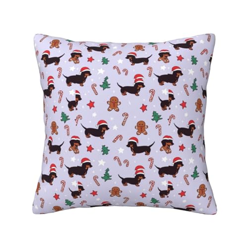 Quadratische Kissenbezüge mit Chihuahua-Motiv, hautfreundlich, atmungsaktiv, vielseitig einsetzbar Quadratische Kissenbezüge mit Chihuahua-Motiv, hautfreundlich, atmungsaktiv, vielseitig einsetzbar von LIXLZH