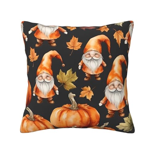 Quadratische Kissenbezüge mit Halloween-Kürbis-Druck, hautfreundlich, atmungsaktiv, vielseitig einsetzbar Quadratische Kissenbezüge mit Halloween-Kürbis-Druck, hautfreundlich, atmungsaktiv, vielseitig einsetzbar von LIXLZH