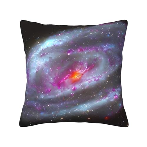 Quadratische Kissenbezüge mit buntem Galaxie-Druck, hautfreundlich, atmungsaktiv, vielseitig einsetzbar Quadratische Kissenbezüge mit buntem Galaxie-Druck, hautfreundlich, atmungsaktiv, vielseitig einsetzbar von LIXLZH
