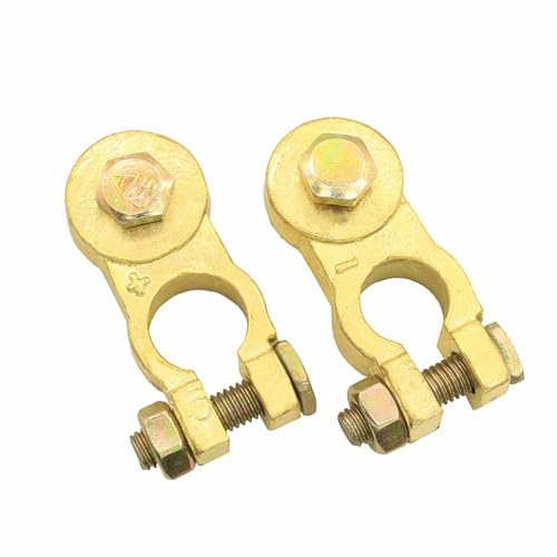 LIXSAZSE 1 Paar Auto Boot LKW Camper Batterie Top Post Terminal Connectors Fahrzeug Fast Release Negative Connect Disconnect Clamp von LIXSAZSE