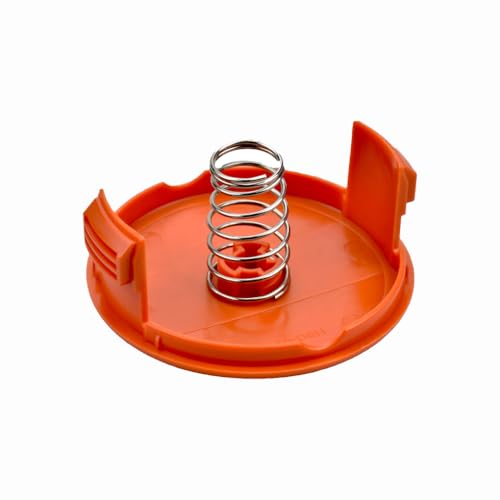 LIXSAZSE 4 Sets Spool Caps Springs Kit Universal Mäher Komponente Rasentrimmer Reparaturteil zum Ersetzen passender Körperteile von LIXSAZSE