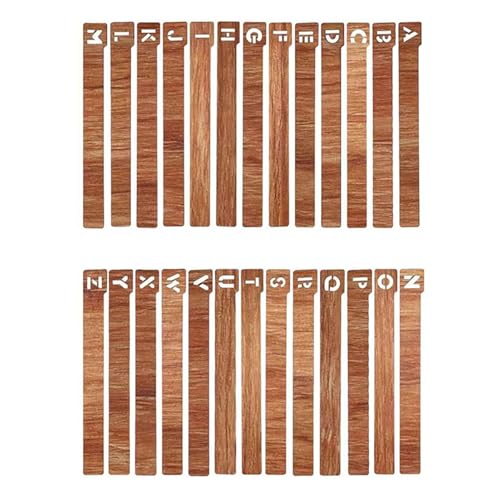 LIXSAZSE Alphabet Schallplatten Regal Organizer zur ordentlichen Präsentation von Alben, Holz Schallplatten Trennwänden, Vinyl Schallplatten Aufbewahrung, CD Aufbewahrung LIXSAZSE Alphabet Schallplatten Regal Organizer zur ordentlichen Präsentation von Alben, Holz Schallplatten Trennwänden, Vinyl Schallplatten Aufbewahrung, CD Aufbewahrung von LIXSAZSE