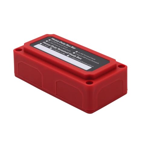 LIXSAZSE Auto DC 12 48 V Sammelschiene Edelstahl Stromverteilung Klemmenblöcke Abnehmbares Zubehör Ersetzen von Teilen von LIXSAZSE